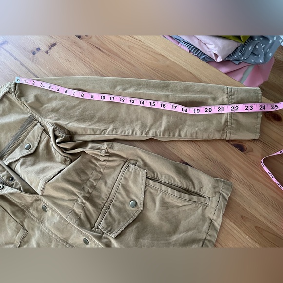 GAP Tan Utility Jacket S - Picture 10 of 16